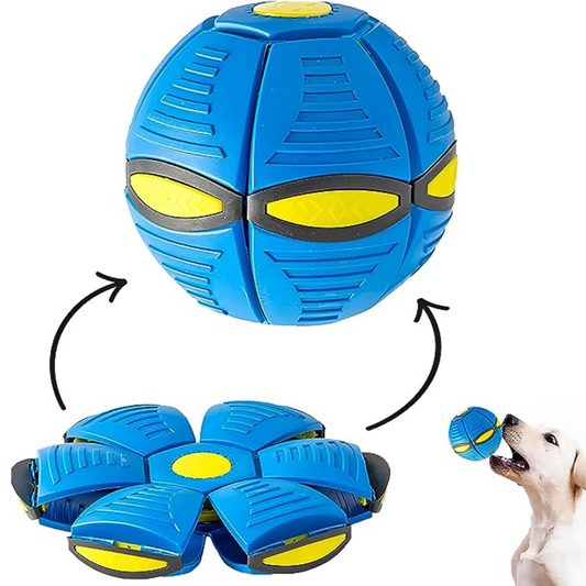 PELOTA VOLADORA PARA PERROS